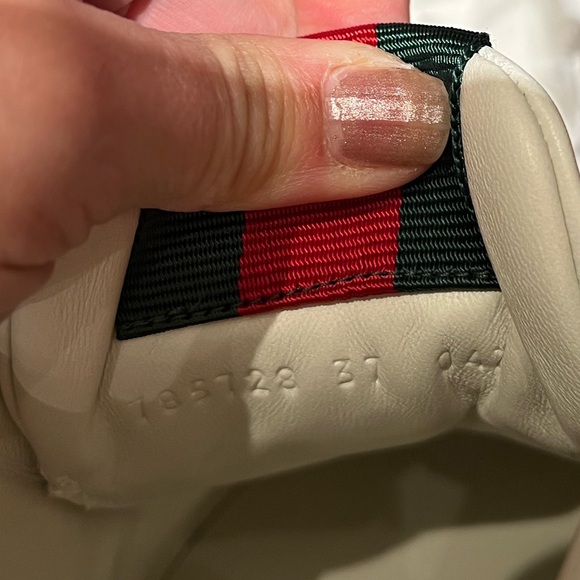 Gucci white sneaker new - Picture 6 of 8